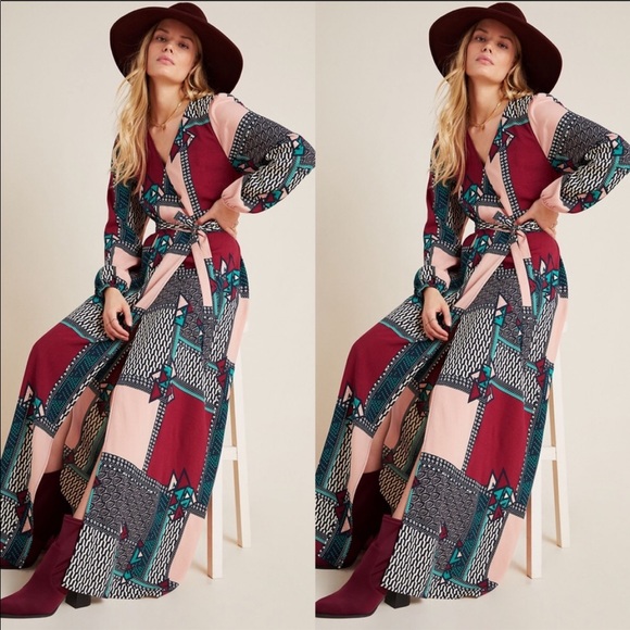 Anthropologie Dresses & Skirts - Anthropologie 
Virginia Wrap Maxi Dress